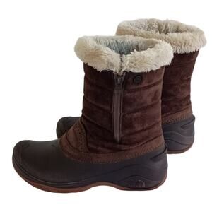 The North Face Shellista Women's Winter Boots Waterproof Faux Fur Lined  Sz 8.5